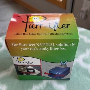 New Purr-ifier Litter Box Odor Control System